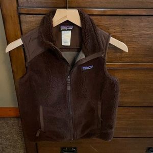 Brown Patagonia vest women’s size small